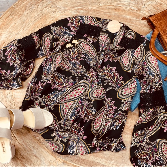 Bohemian Black Tunic - Picture 3 of 5